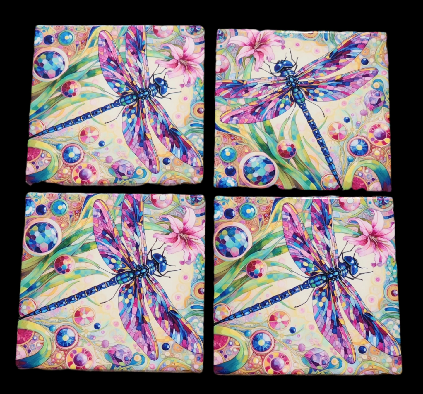 Coasters - Dragonflies