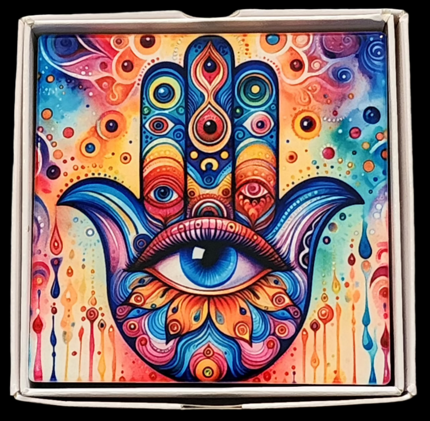 Coasters - Hand, Evil Eye