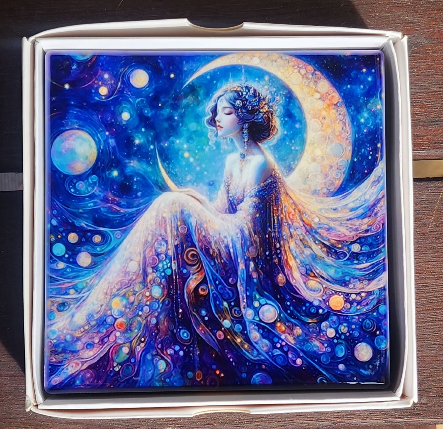 Coasters - Lady in Moon