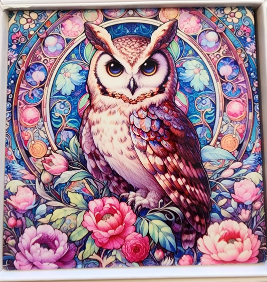 Coasters - Owl