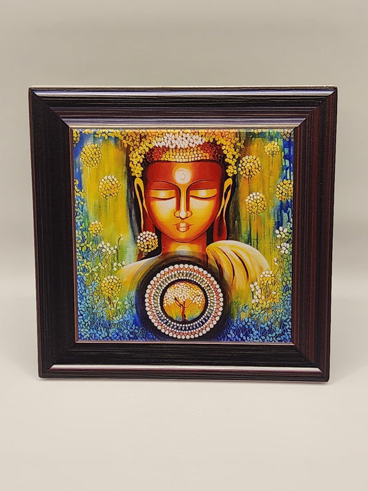 Photo Plaque - Feminine Buddha