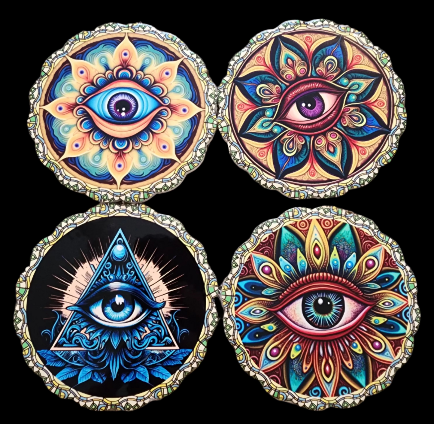 Coasters - Evil Eye various 2