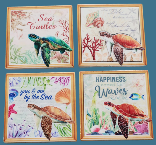 Coasters - Turtles various 1