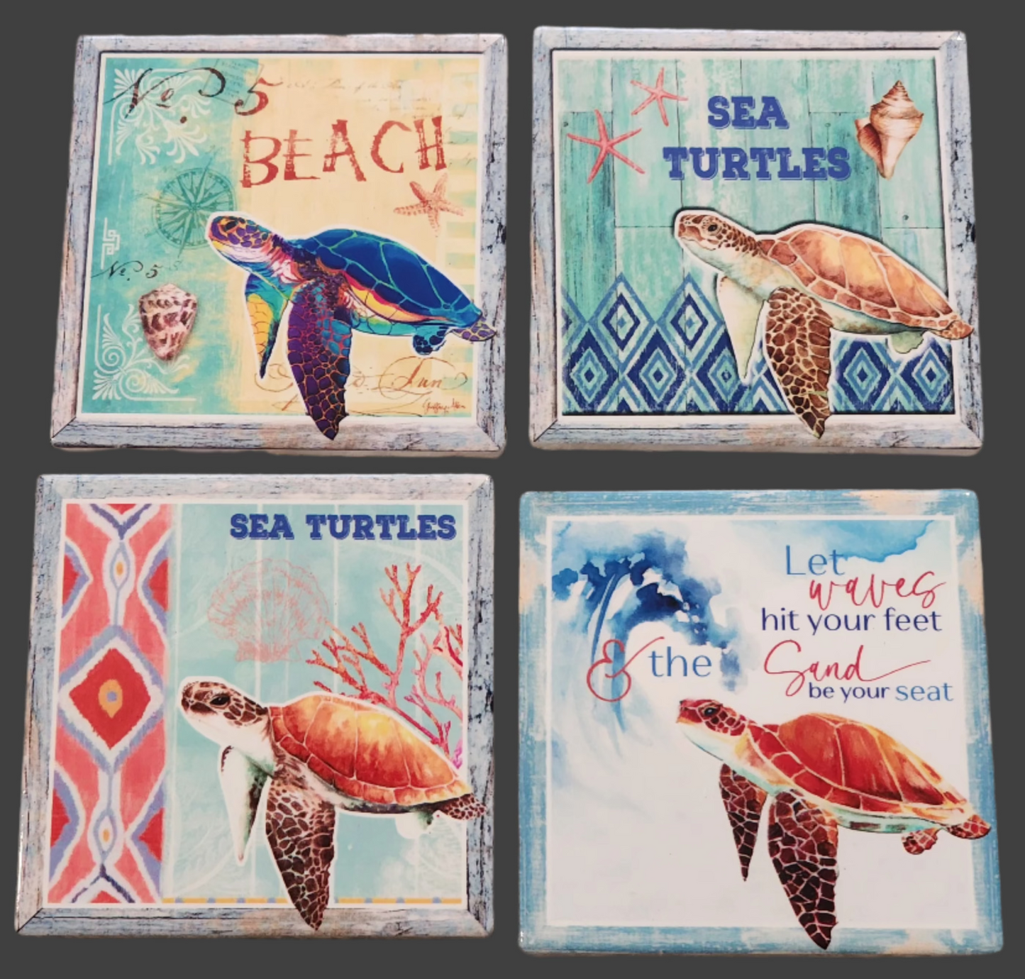 Coasters - Turtles various 2