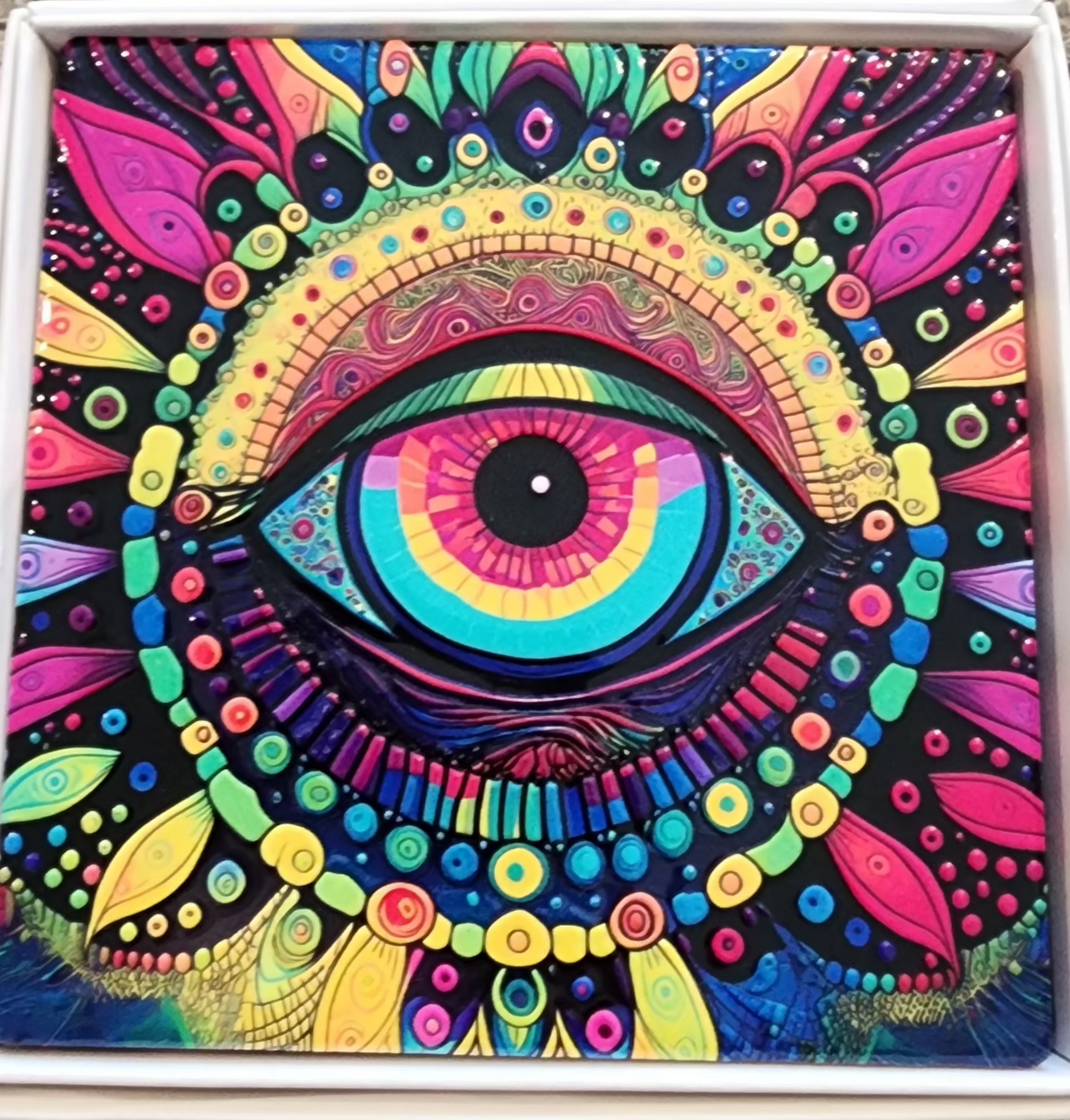 Coasters - Evil Eye various 3