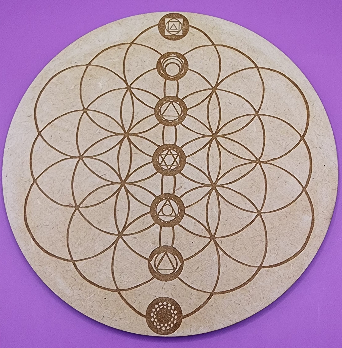 Crystal Grid Board Flower of Life