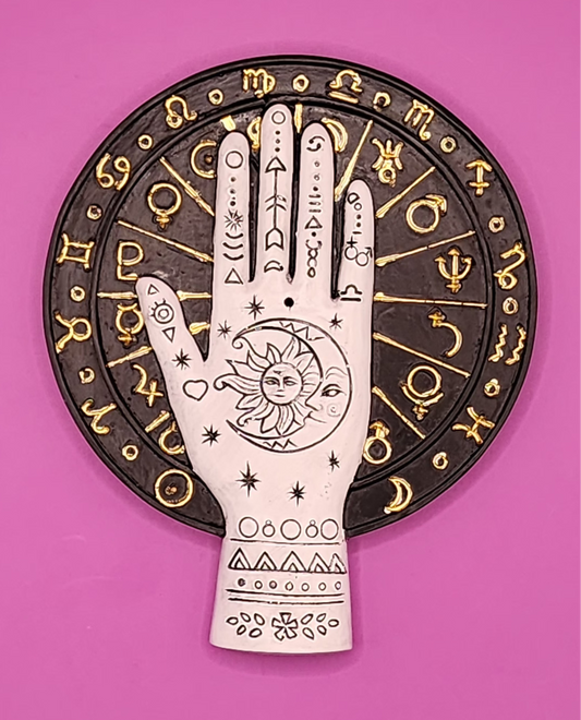 Incense Holder - Hand, Astrology