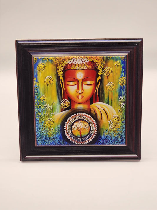 Photo Plaque - Feminine Buddha