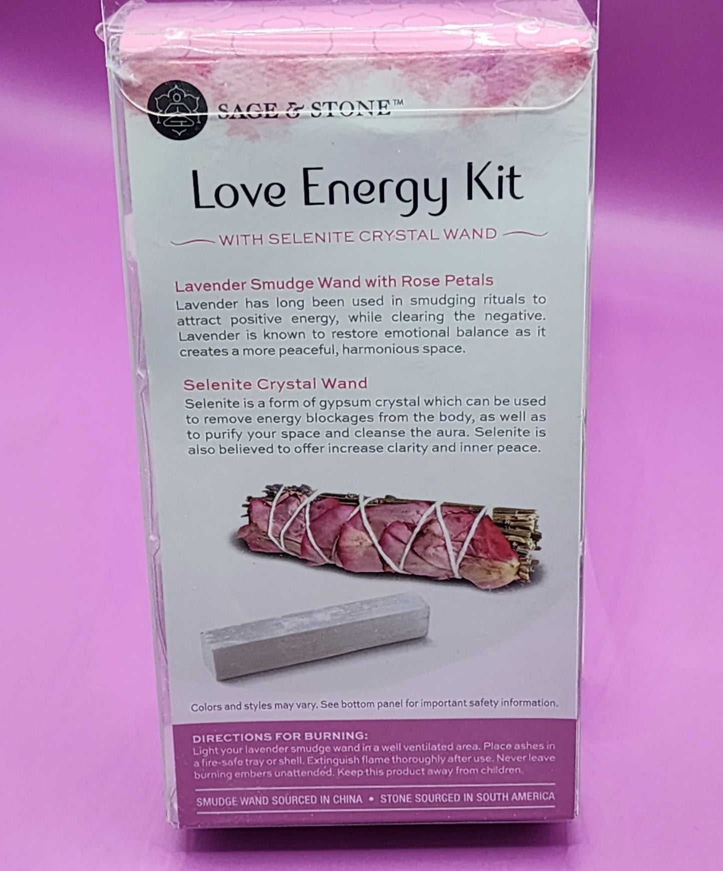 Smudge Stick - Love Energy Kit